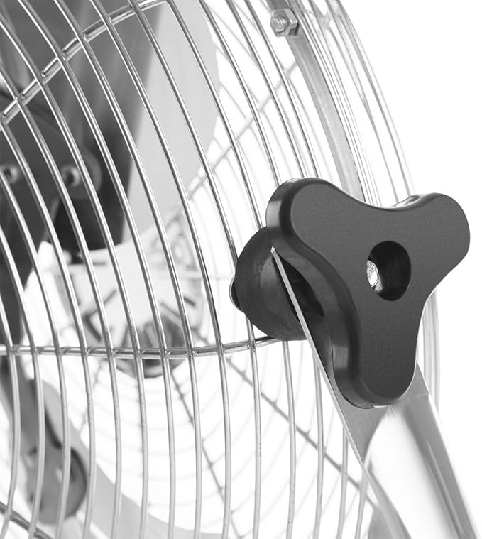 FraîcheurZone TurboFloor 45™ – Brasseur d'air industriel métal 120 W