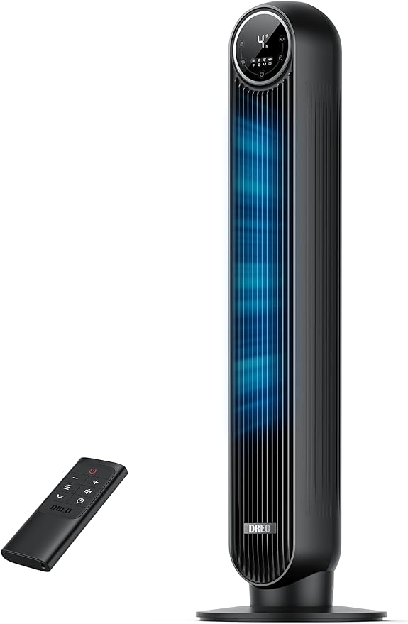 FraîcheurZone FreshTower Pro™ – Ventilateur colonne silencieux 90°